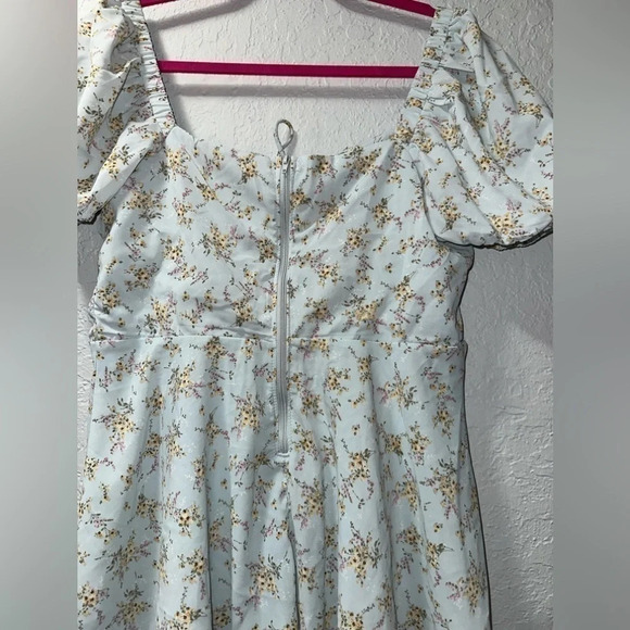 Windsor Budding Romance Floral Chiffon Skater Dress - Picture 8 of 10